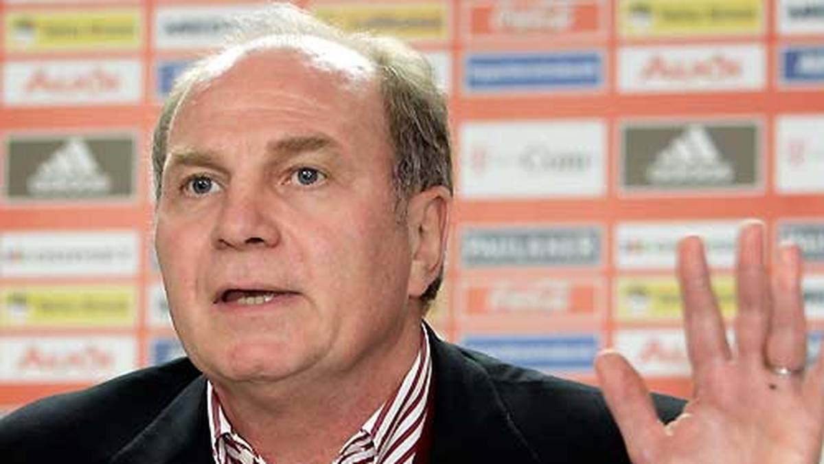 Hoeneß'sche Fußballer-Weisheit: "Ich glaube nicht, dass wir das Spiel verloren hätten, wenn es 1:1 ausgegangen wäre." 