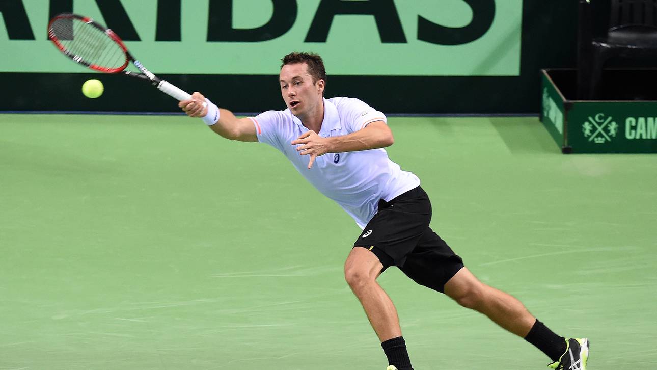 Germany v France - Davis Cup-Philipp Kohlschreiber
