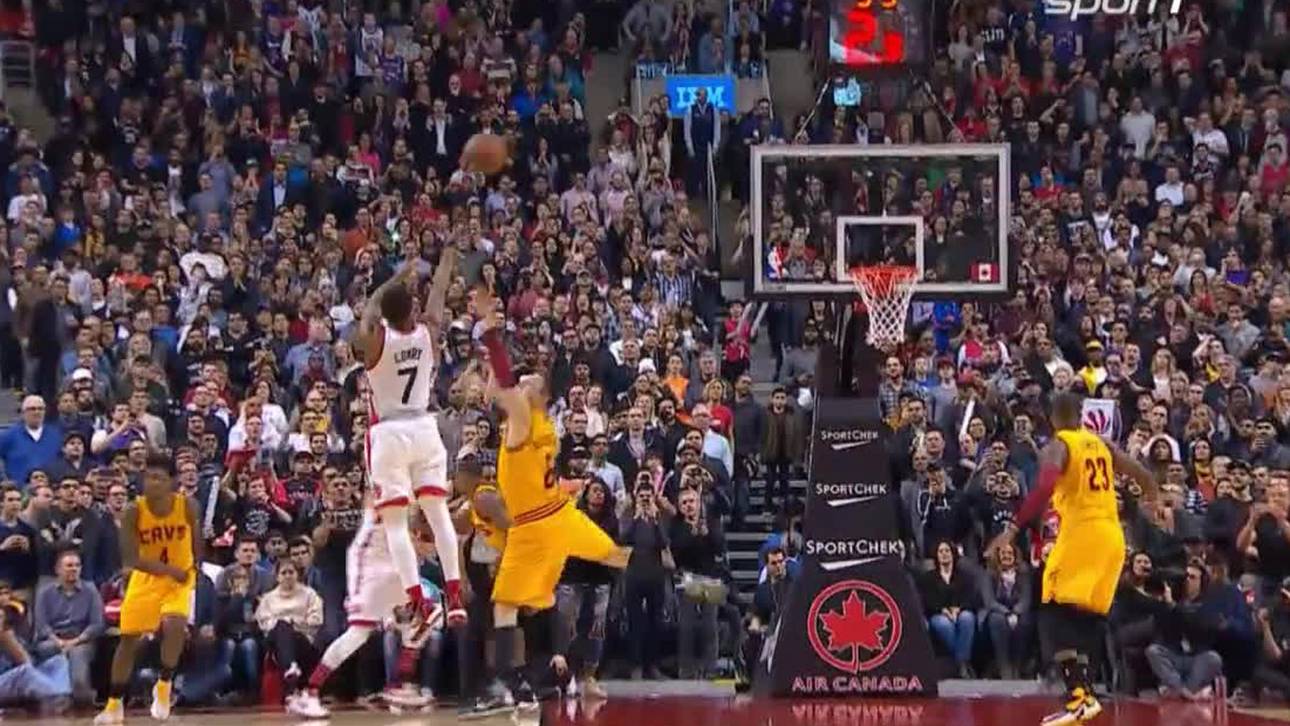 Überragender Lowry versenkt die Cavs