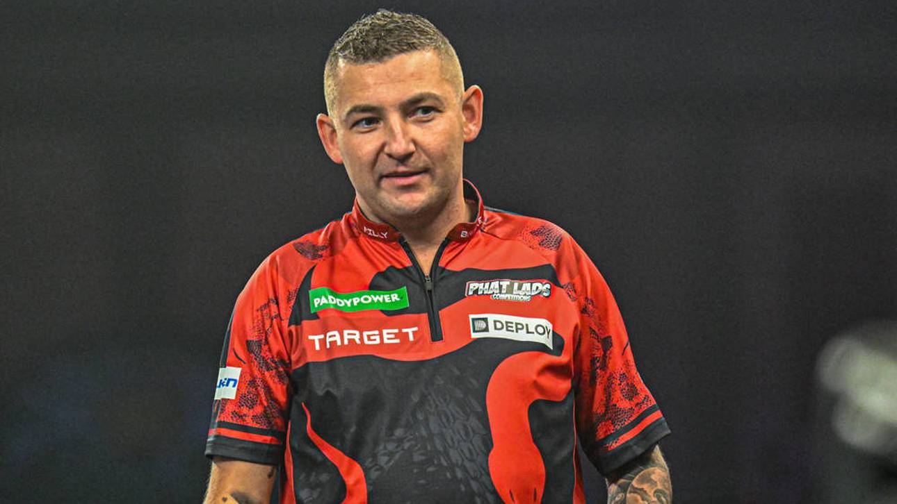 Kurioses Statement von Darts-Star