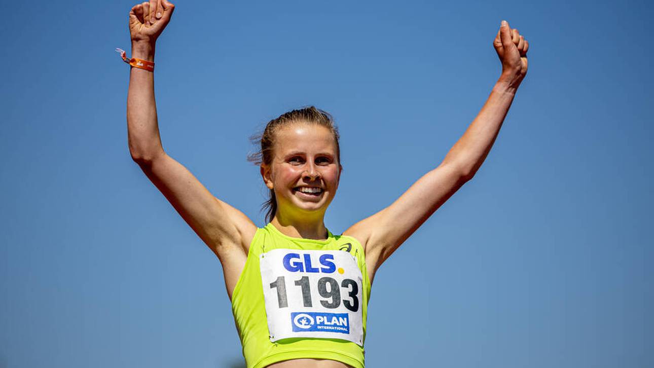 Kira Weis bei den Deutsche Jugendmeisterschaften in Ulm am 17.07.2022