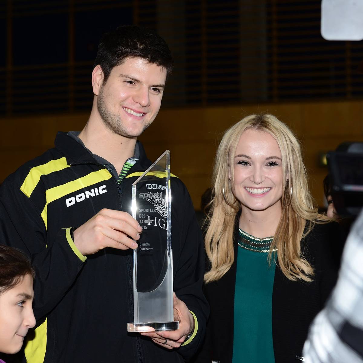 Dimitrij Ovtcharov erhält die SPORT1 für sein Erfolgsjahr 2015