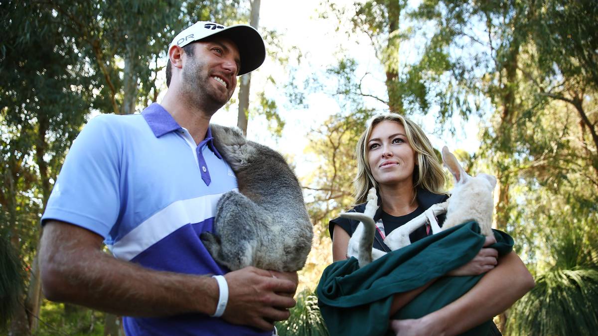 Die Liebe zu Tieren scheint eine Gemeinsamkeit zu sein. Hier vergnügen sie sich mit einem Koala und einem jungen Känguru