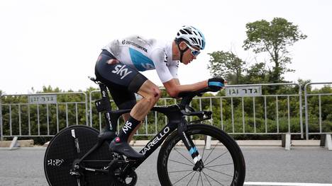 Chris Froome geht gehandicapt in den Giro d'Italia
