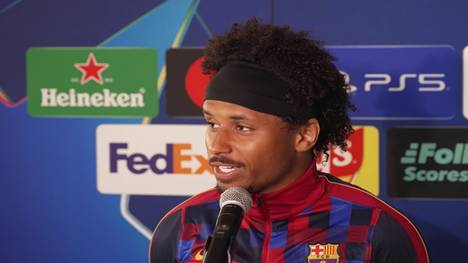 Karim Adeyemi erlebt mit Barcelonas 5:1-Sieg gegen Feyenoord und seinem Traumtor einen perfekten Abend in der Champions League. Vom starken Saisonstart der Katalanen zeigt sich der Neuzugang dabei nicht überrascht.