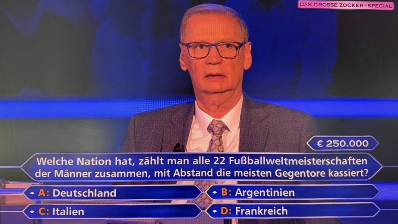 Knifflige Fußball-WM-Frage bei Jauch