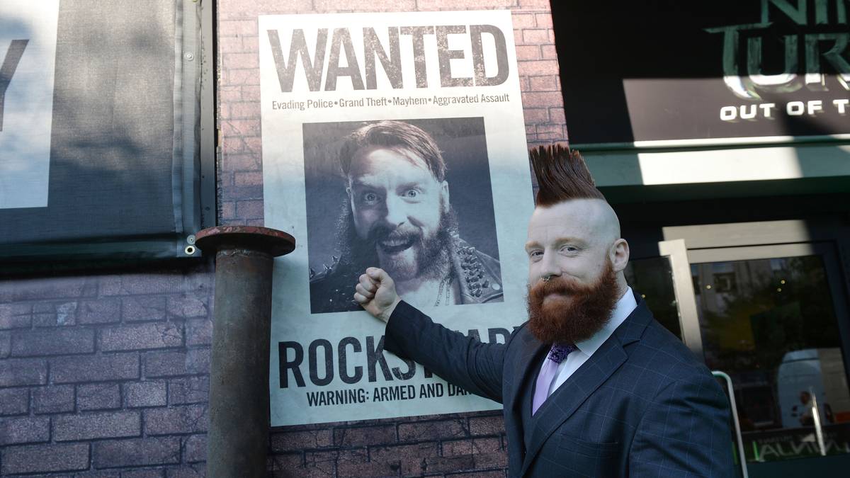 Der Ire Sheamus zum Beispiel war aus Sicht der Macher der "Turtles"-Verfilmung von 2016 wie geschaffen für die Rolle des mutierten Punk-Nashorns "Rocksteady"