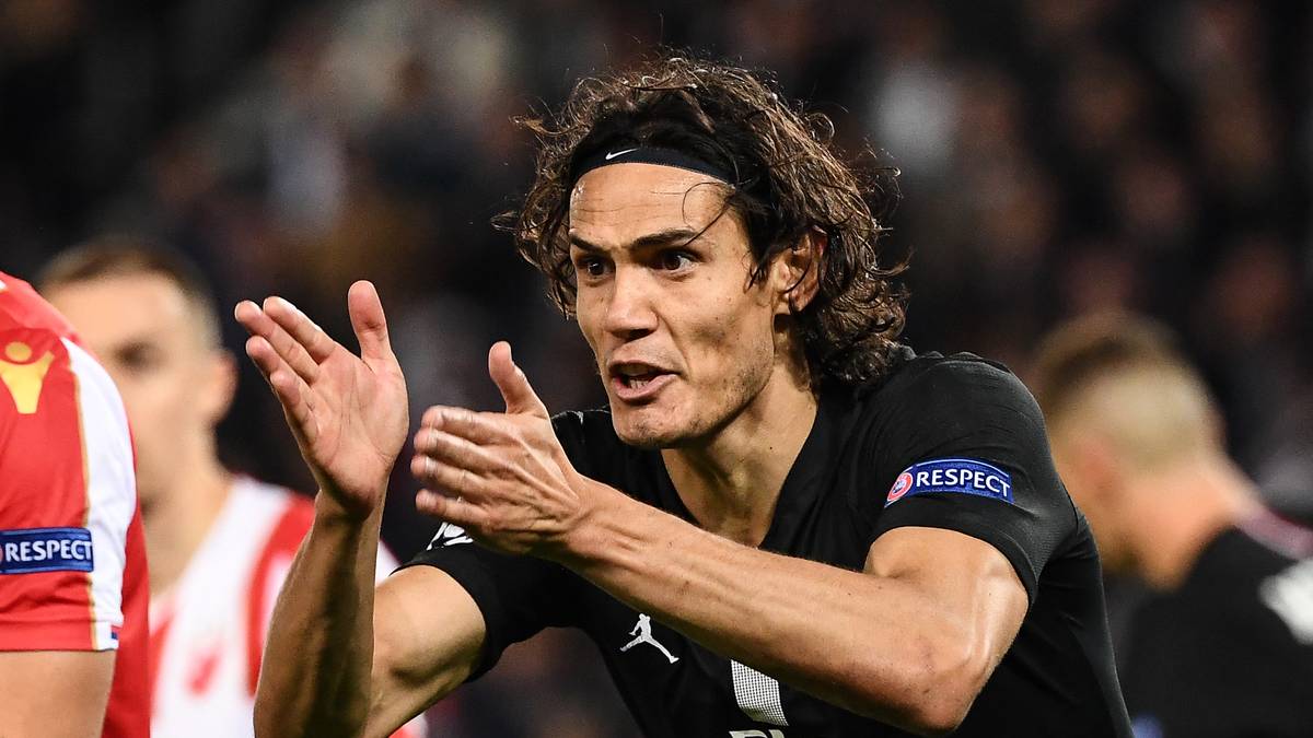 PLATZ 22: EDINSON CAVANI (PARIS SAINT-GERMAIN)