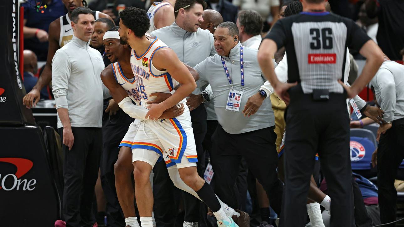 NBA-Spiel von Tumulten überschattet
