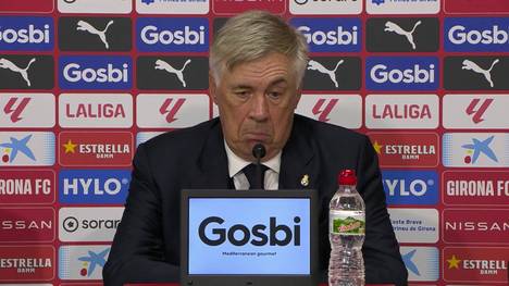 Real Madrid konnte mit 3:0 bei Tabellenführer Girona gewinnen. Trainer Carlo Ancelotti lobt seine Mannschaft und entschuldigt sich für Nacho, der nach einem bösen Foul in der Nachspielzeit Rot sah.
