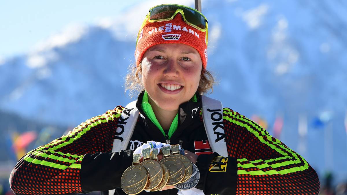 BIATHLON: Laura Dahlmeier ist das Aushängeschild der deutschen Skijäger. An ihre glanzvolle Saison 2016/17, die sie mit fünf Goldmedaillen bei der WM in Hochfilzen krönte, kann sie in dieser Saison nicht anschließen. Nach gesundheitlichen Problemen zu Beginn zeigt die Formkurve jetzt aber nach oben