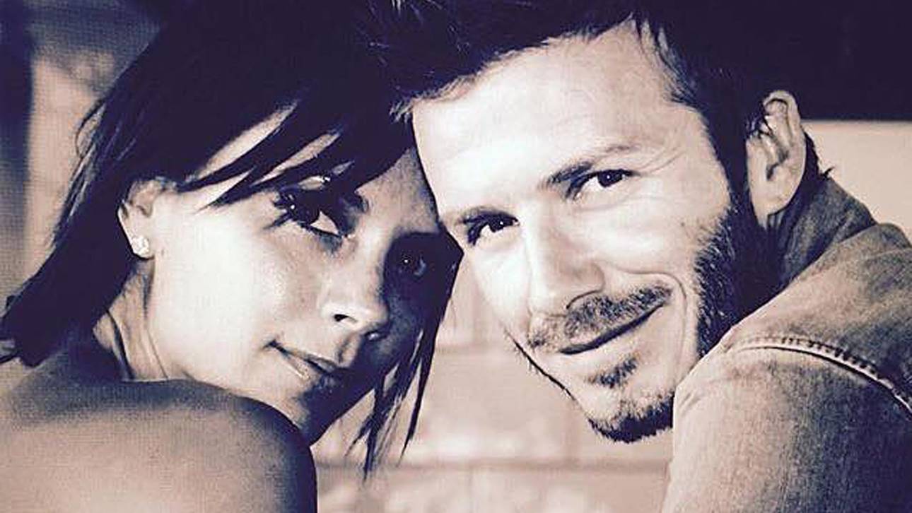 Beckham feiert Hochzeitstag