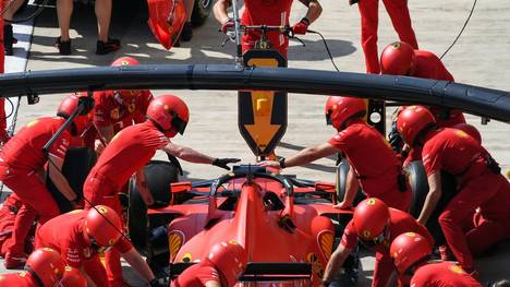 Ferrari hatte in dieser Saison Probleme mit Boxenstopps