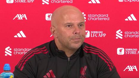 Arne Slot spricht auf der Pressekonferenz des FC Liverpool vor dem Spiel gegen Tottenham am Sonntag über einen möglichen Meilenstein - und die Erwartungen an ihn und seine Mannschaft. 
