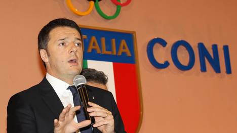Ministerpräsident Matteo Renzi will im italienischen Fußball aufräumen