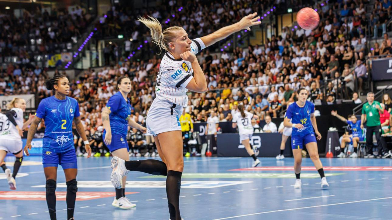 DHB-Frauen mit Kraftakt