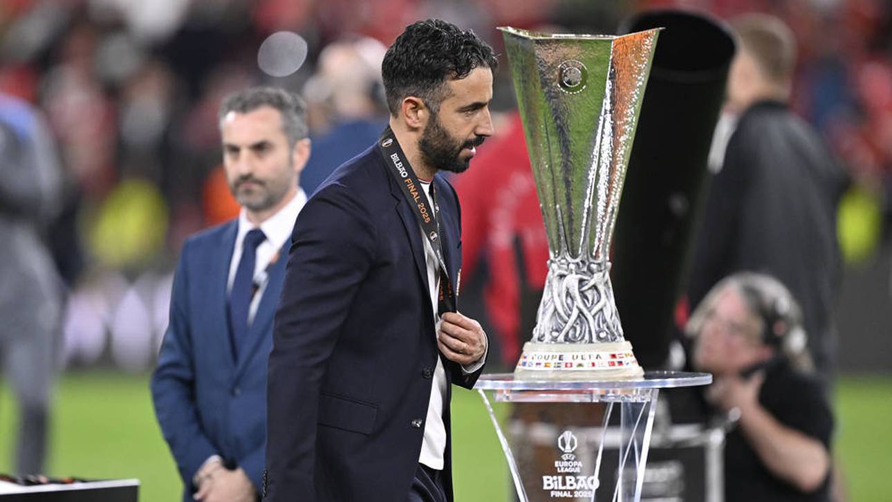 Rúben Amorim verpasste knapp den Europa-League-Titel