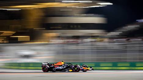 Max Verstappen im Qualifying in Katar