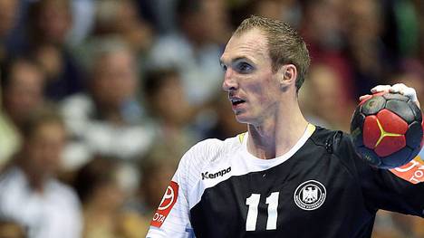 Holger Glandorf gab 2003 sein Debüt in der Handball-Nationalmannschaft
