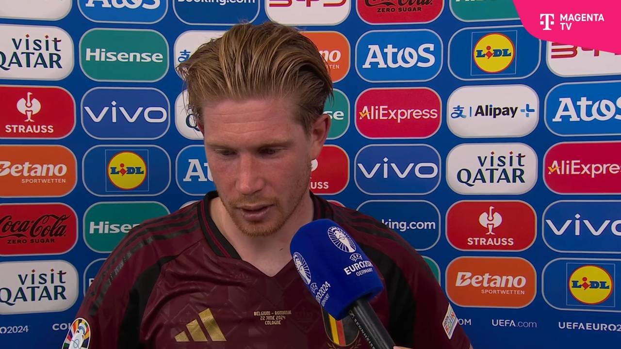 De Bruyne tröstet Pechvogel Lukaku