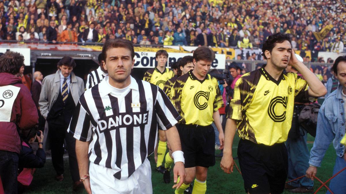 Antonio Conte wurde als Spieler fünfmal italienischer Meister und gewann 1997 die Champions League