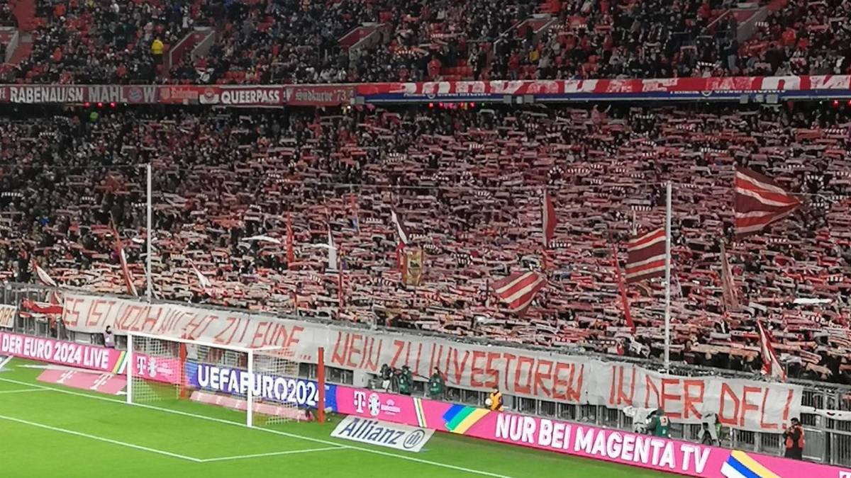 Die Bayern-Fans setzen ein klares Zeichen 