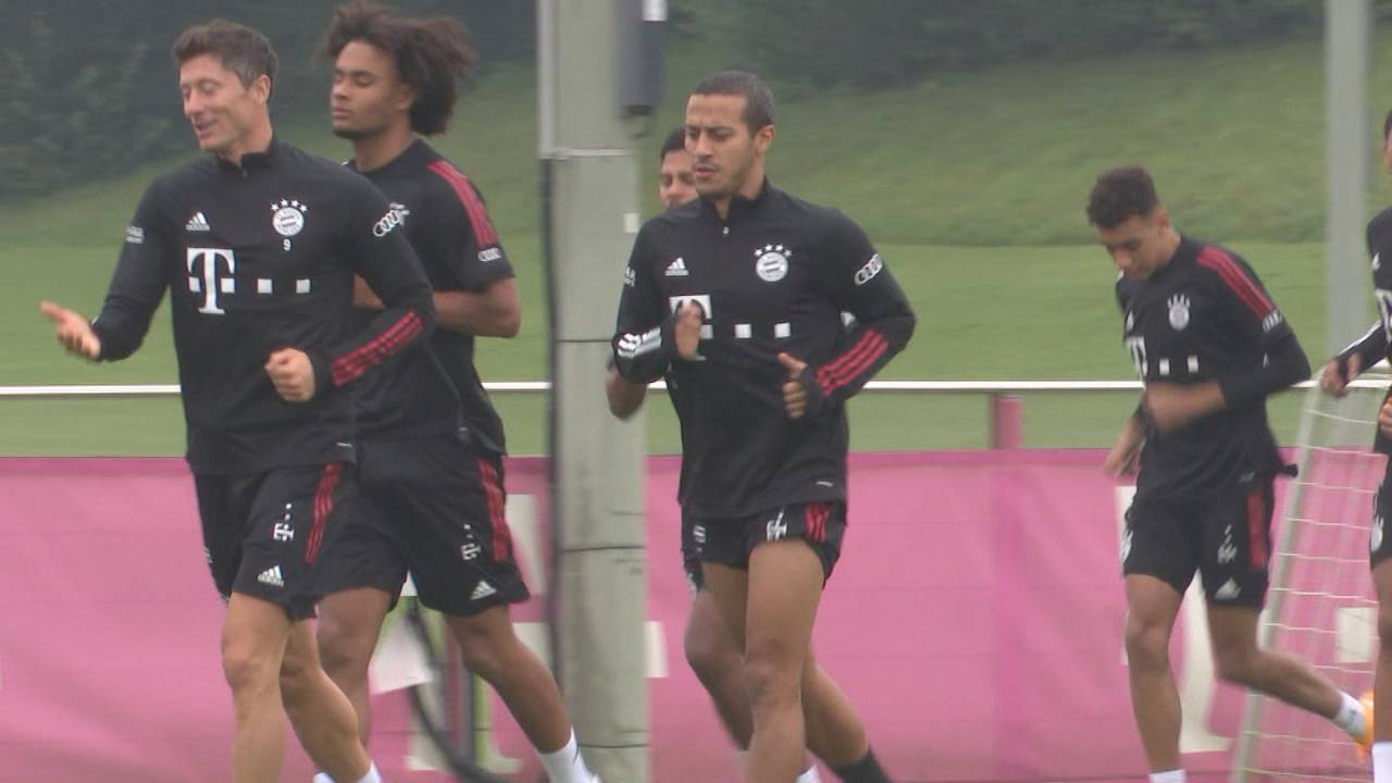 FC Bayern: Trainingsauftakt mit Thiago aber ohne Hansi Flick