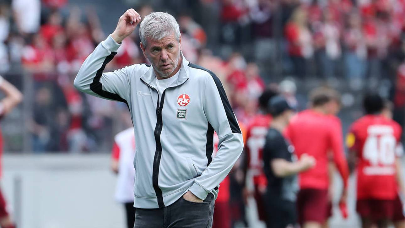 Friedhelm Funkel steht mit dem FCK im Pokalfinale