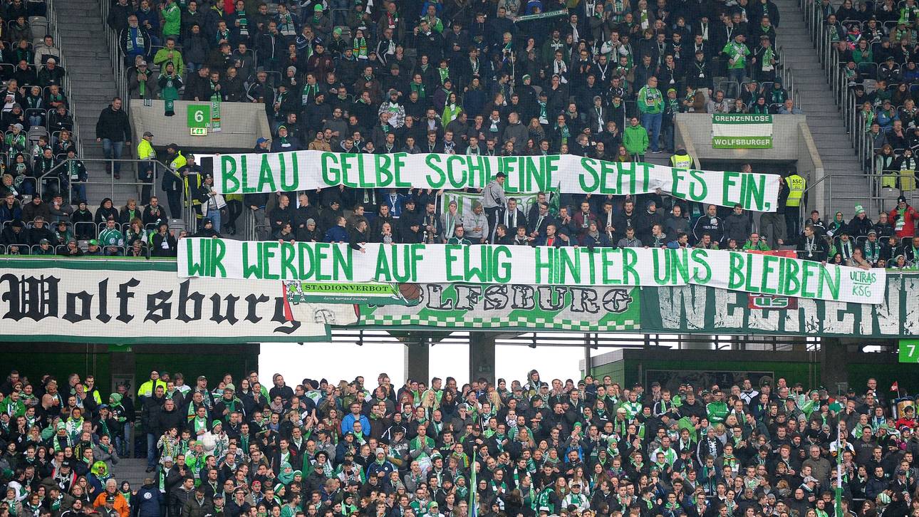 Braunschweig kontert Wolfsburg-Banner