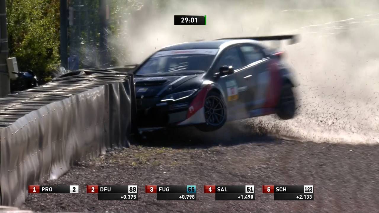 Schrötter brilliert bei TCR-Ausflug