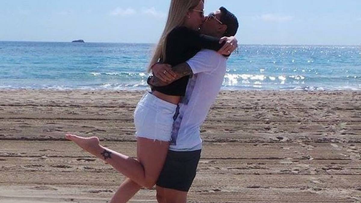 Mit Jorgelina Cardoso erwartet der Flügelflitzer sein zweites Kind. Trotz der bereits lange anhaltenden Beziehung sind beide noch verliebt wie am ersten Tag