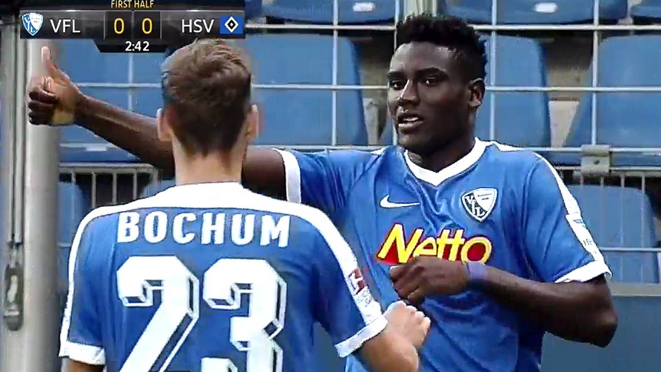 Mlapa besiegt HSV mit Blitz-Tor