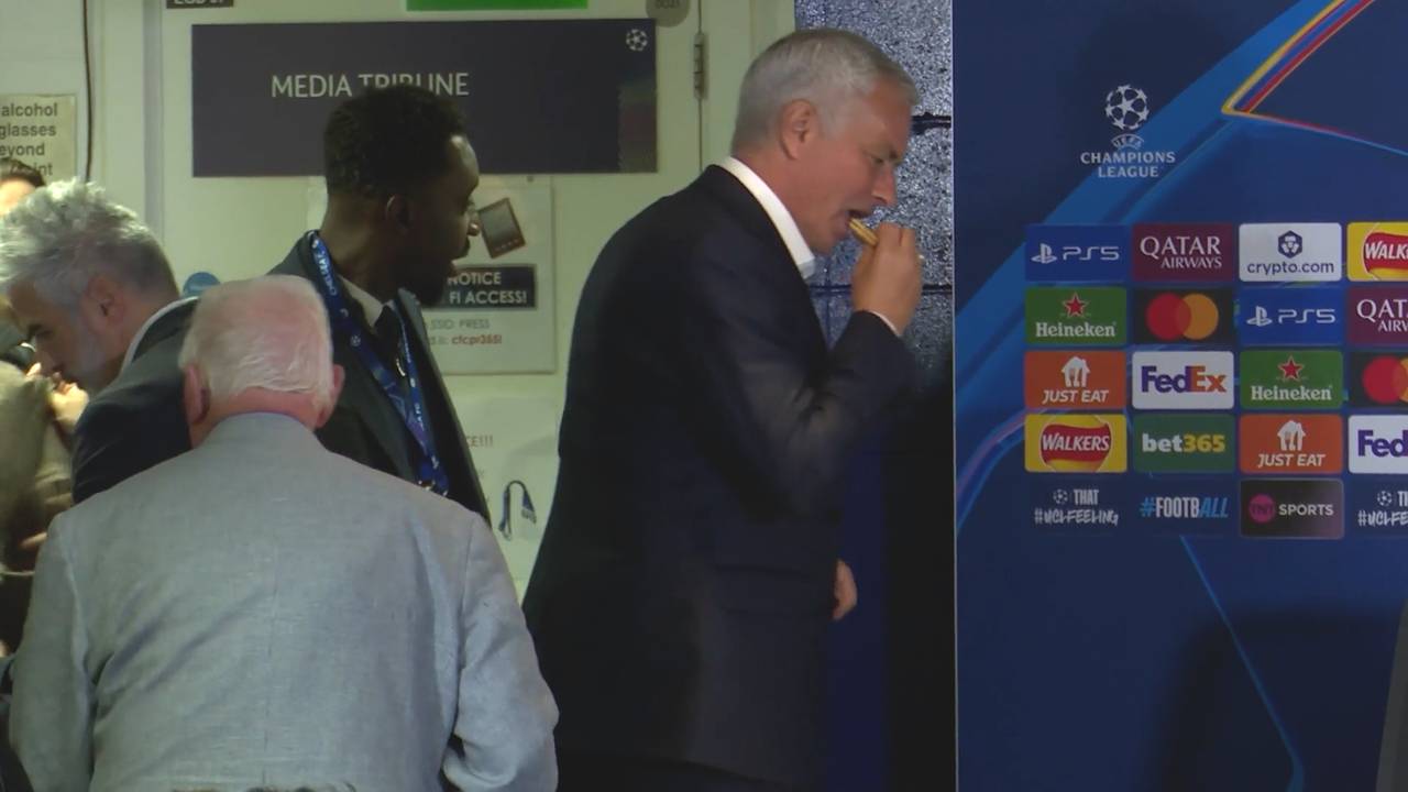 Rührende Szene mit Mourinho