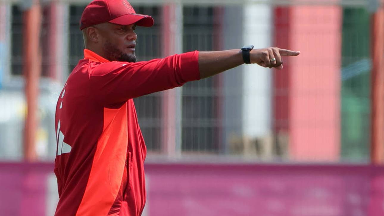 Vincent Kompany als neuer Trainer des FC Bayern