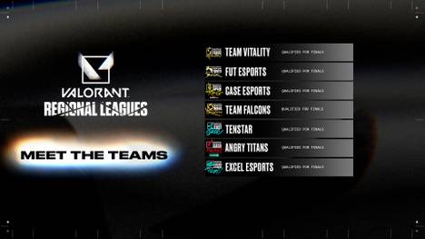 In den VRL Finals treffen die besten sieben Teams der regionalen Liga aufeinander