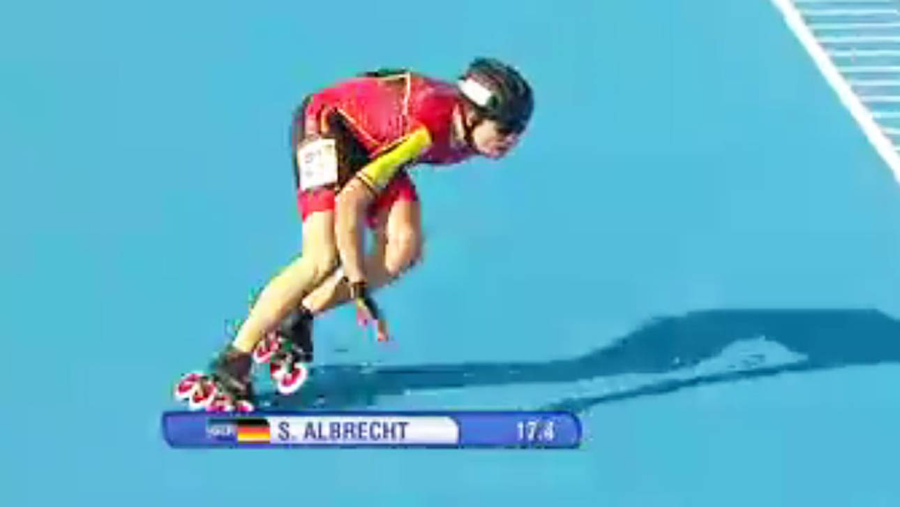 Albrecht holt Gold im Speedskating