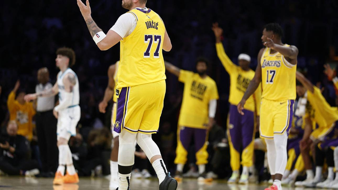Doncic kommt bei Lakers nicht in Fahrt