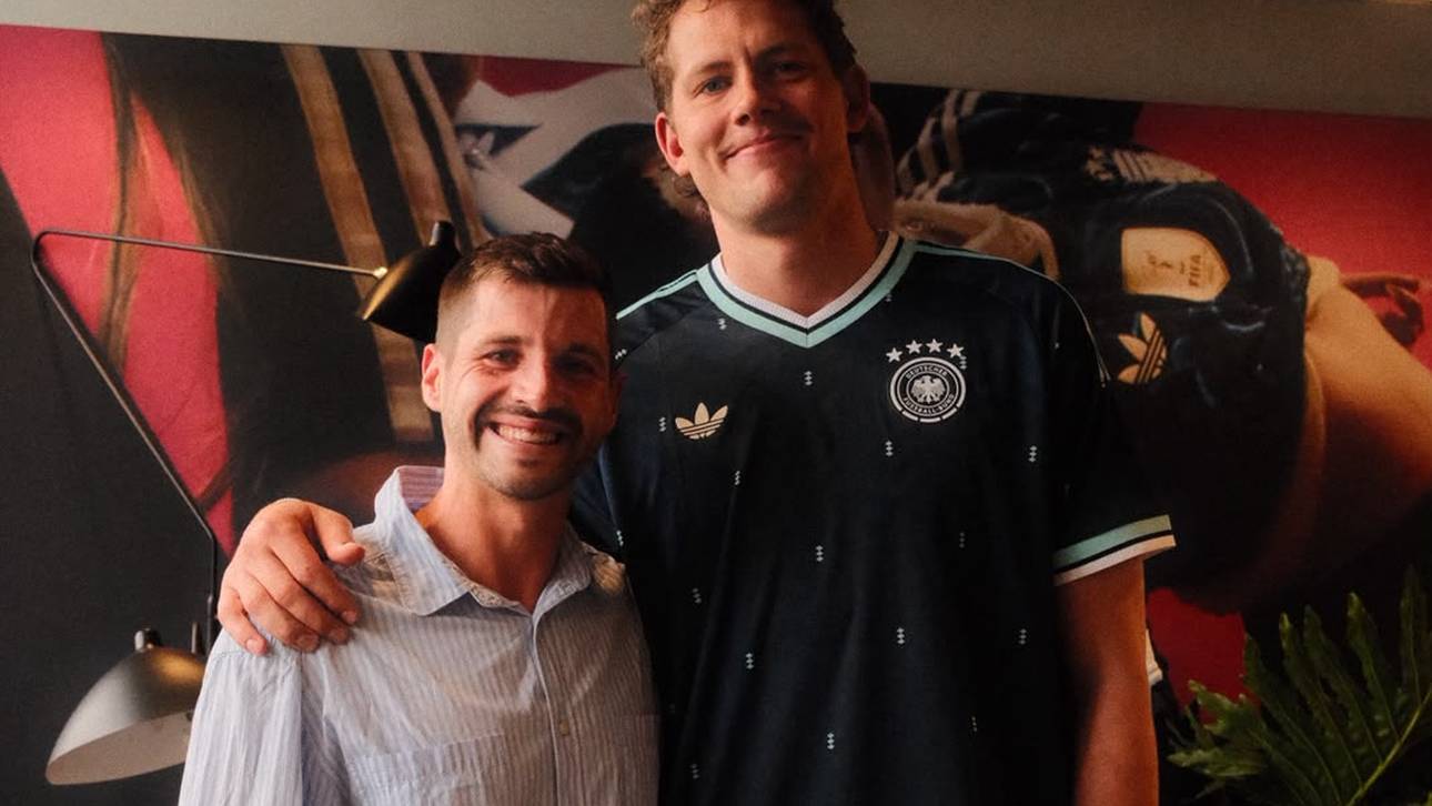 Moritz Wagner mit SPORT1-Reporter Manfred Sedlbauer
