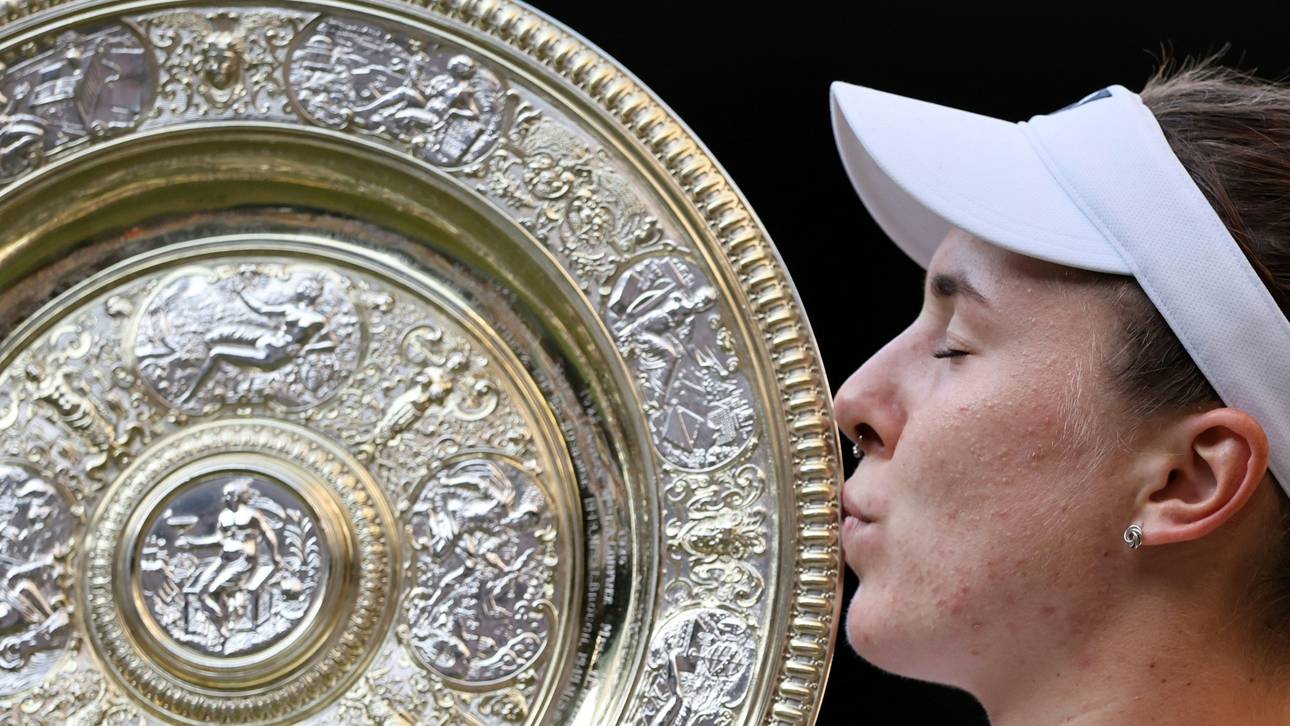 Wimbledon-Siegerin emotional