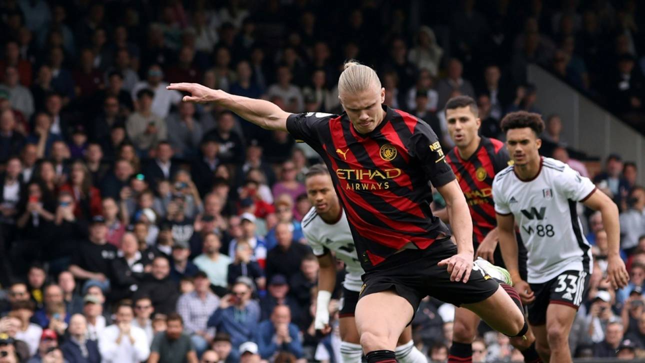 Rekordjäger Haaland trifft wieder: City an der Spitze