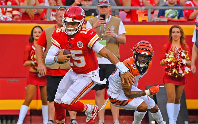 Nfl Preseason Kansas City Chief Besiegen Mit Mahomes Cincinnati Bengals