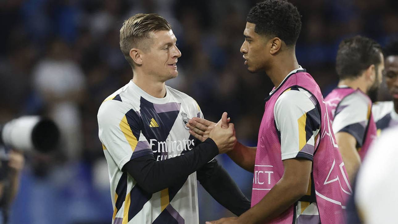 Spezielles Kroos-Geschenk an Bellingham