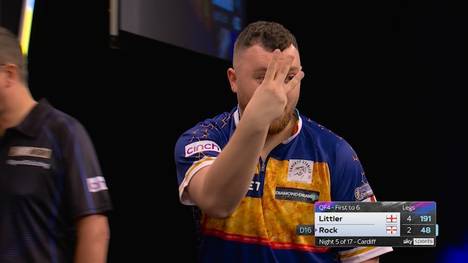Josh Rock gewinnt am fünften Spieltag der Premier League of Darts das erste Mal mindestens drei Legs und reagiert darauf. Für SPORT1-Experte Robert Marijanovic ist es zu viel Reaktion.