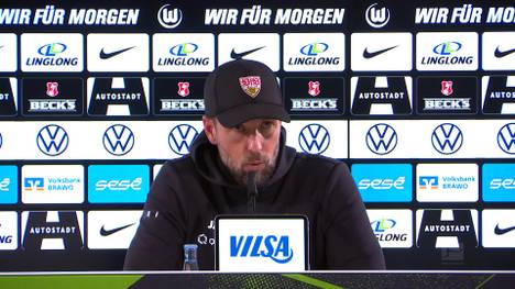 In de 74e minuut zei Schiedsrichter Sven Jablonski tegen de Wolfsburger Mohammed Amoura dat de kaart goed zou komen, nu hij VAR-overprüfung krijgt. VfB-Trainer Sebastian Hoeneß is met nieuwe inzichten. 