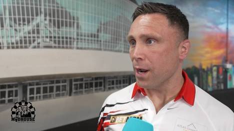 Gerwyn Price spricht im Interview mit SPORT1 vor dem achten Spieltag der Premier League of Darts in Berlin über Deutschland, das Essen und die Kultur.