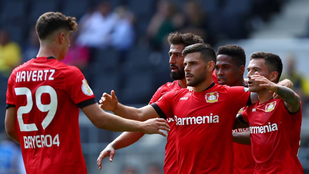 Platz 4 - BAYER LEVERKUSEN: Julian Brandt ist weg, mit Kerem Demirbay, Nadiem Amiri und Moussa Diaby (PSG) wurde dessen Abgang jedoch mehr als aufgefangen. Mega-Talent Kai Havertz (l.) wird nochmals einen Schritt nach vorne machen und die noch junge Mannschaft anführen