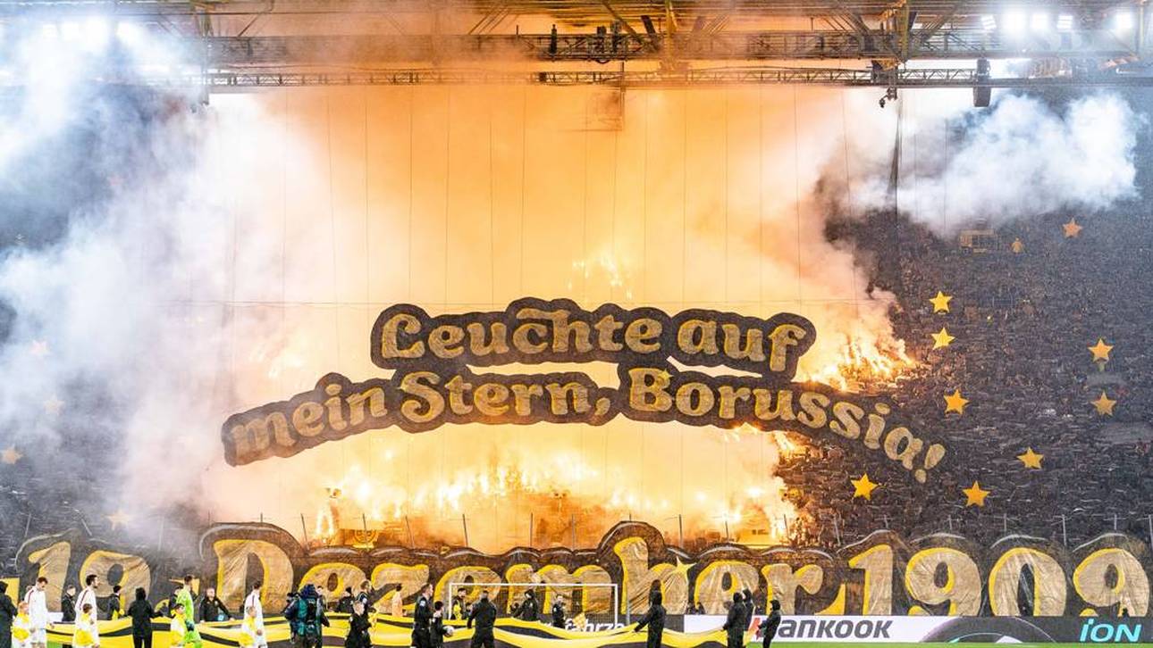 Beeindruckende BVB-Choreo