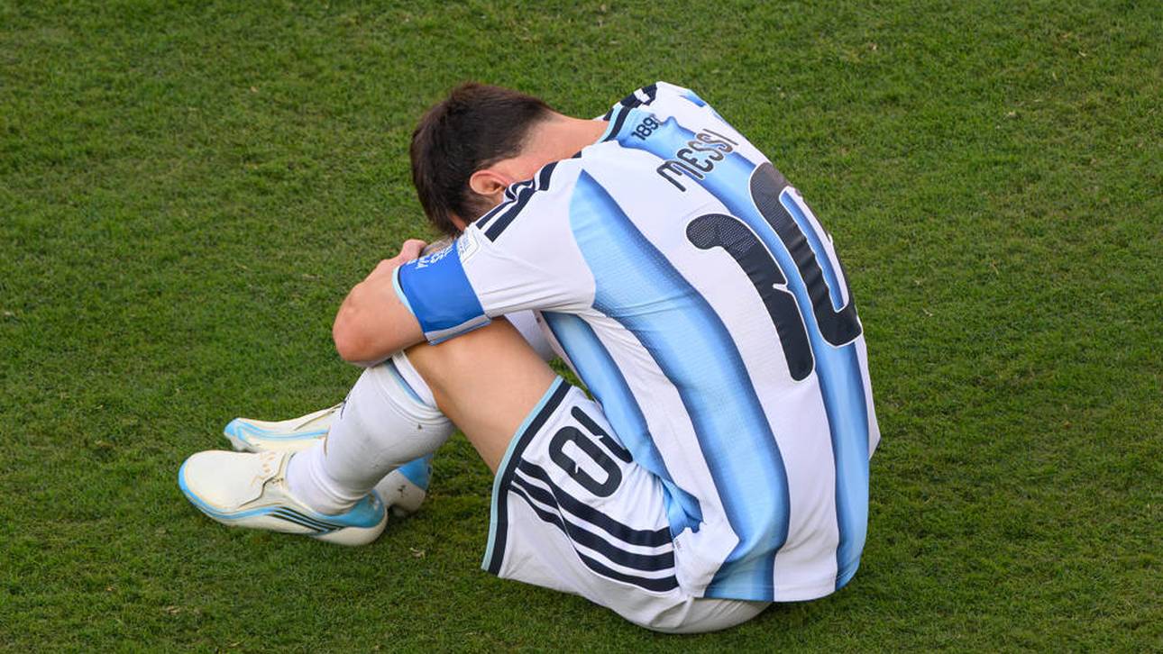 Lionel Messi kamen die Tränen