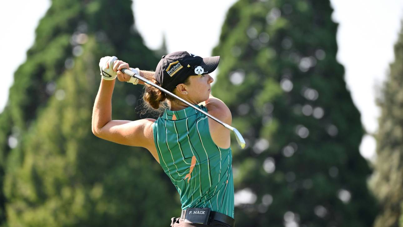 Golferin sorgt in für Aufsehen