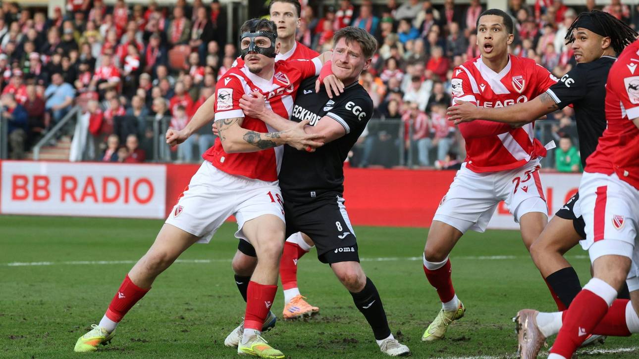 Cottbus verliert die Tabellenführung